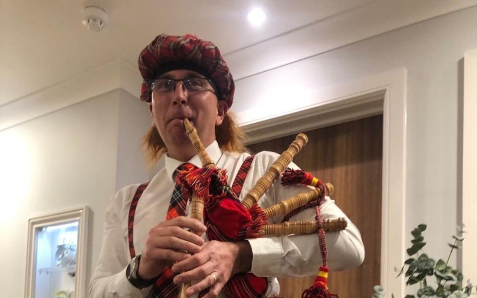 BURNS NIGHT TRADITIONS THRILL EVERYONE AT ABBOTS WOOD MANOR