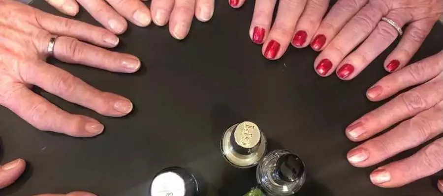 NESBIT RESIDENTS ENJOY SELF-CARE PAMPERING NESBIT RESIDENTS ENJOY SELF-CARE PAMPERING