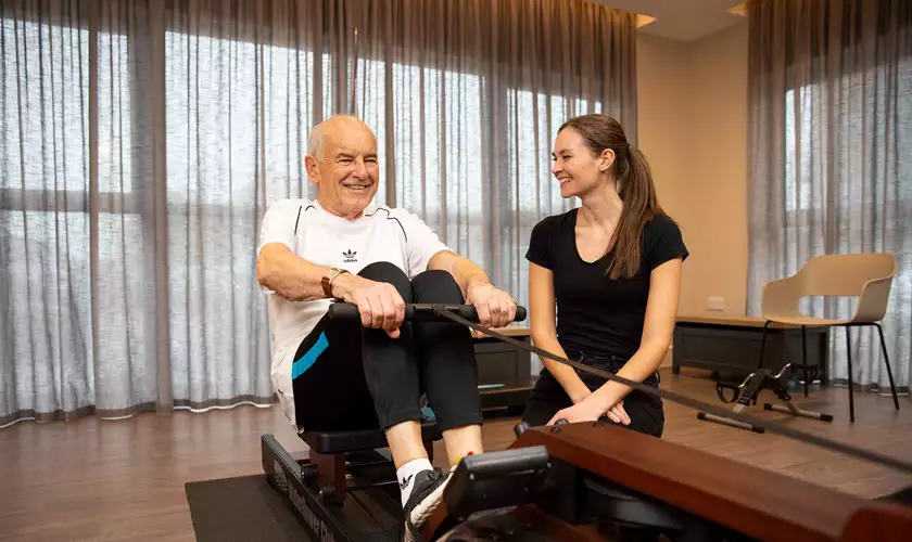 have a gentle workout in our wellbeing suites have a gentle workout in our wellbeing suites
